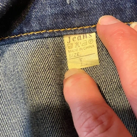 NWT Women’s Blue Denim Vest - Picture 6 of 6